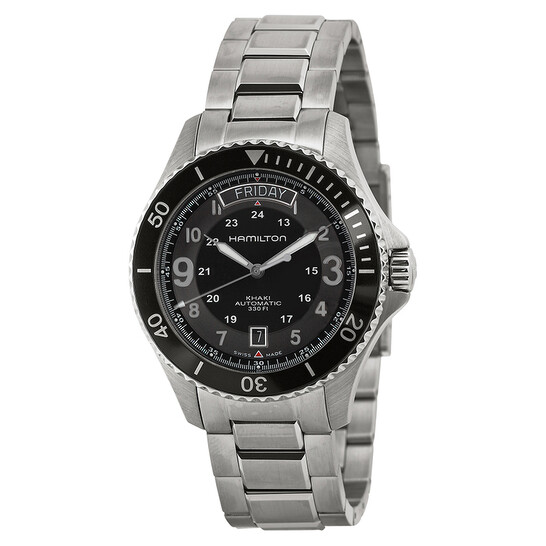 Hiro164 専用Hamilton khaki king SCUBA Hamilton Khaki King Scuba Automatic Black Dial Men's Watch