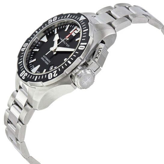 Hamilton Khaki Navy Frogman Automatic Black Dial Men's Watch H77605135 Hamilton Khaki Navy Frogman Automatic Black Dial Men's Watch H77605135 - 546x546 Image #2