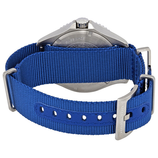 Hamilton Khaki Navy Scuba NATO Automatic Men's Watch H82345941 - 546x546 Image #3