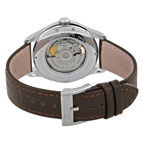 Hamilton Men's Jazzmaster Open Heart Watch H32565555 7640127750261