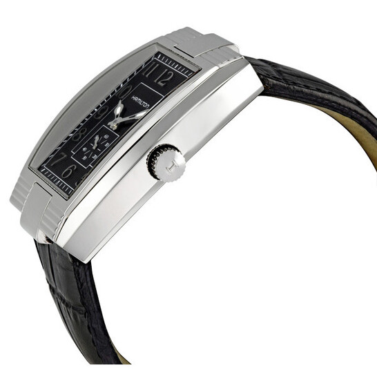 【新品】【HAMILTON】MOUNT VERNON 時計 ブラック Hamilton Mount Vernon Black Dial Automatic Men's Watch H29515733