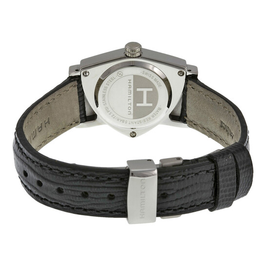 Hamilton Ventura Black Dial Asymmetric Ladies Watch H24211732