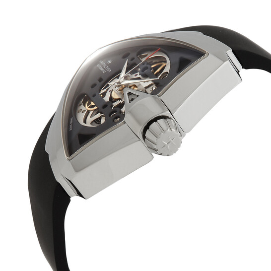 Hamilton Ventura XXL Skeleton Automatic Black Dial Men's