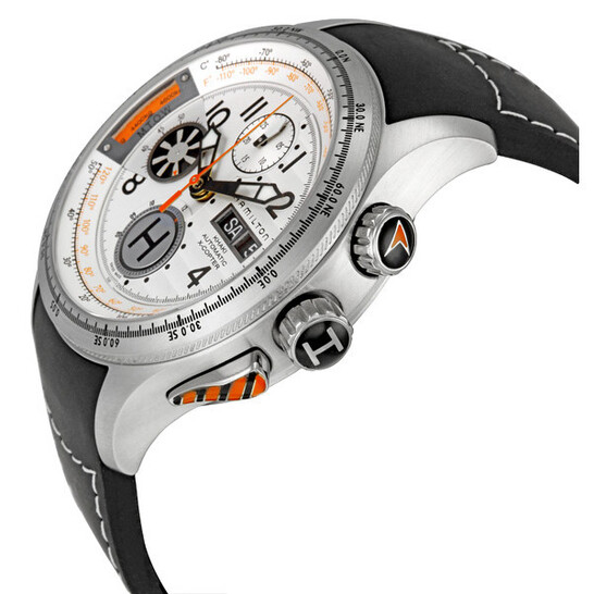 ハミルトン腕時計 Hamilton X-Copter Silver Dial Chronograph Men's Watch H76656353