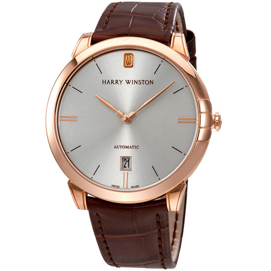 Harry Winston Midnight Automatic 18Kt Rose Gold Unisex Watch