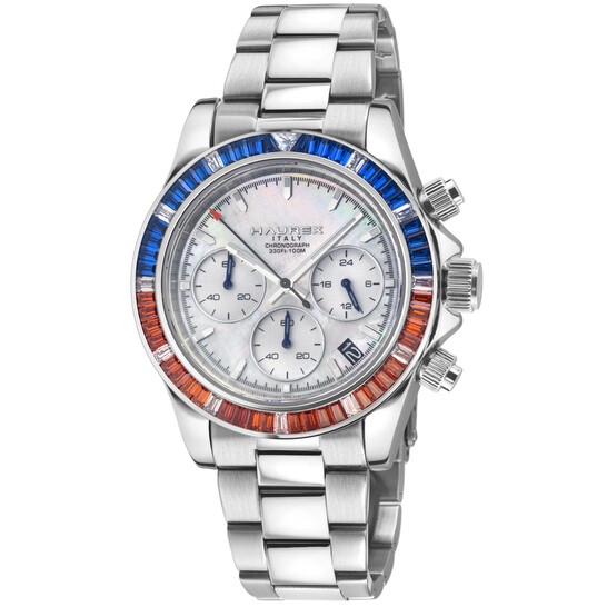 Haurex Italy Acrobaleno Mother of Pearl Dial Men's Watch 4A515UBR