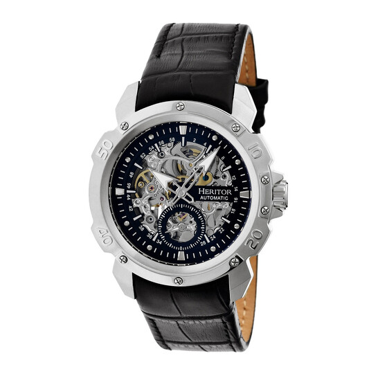 Leather Band Heritor Piccard Heritor Legacy Automatic Multi-Color
