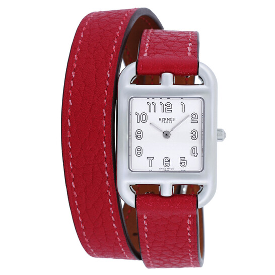 Hermes Cape Cod Quartz White Dial Ladies Watch 043317WW00 Hermes Cape Cod Quartz White Dial Ladies Watch 043317WW00 - 546x546