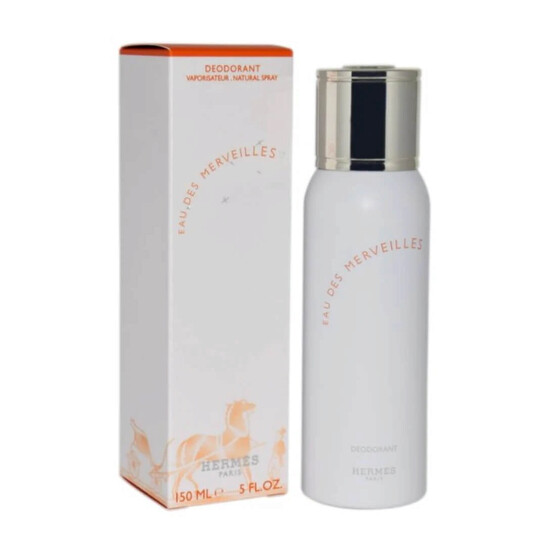 Hermes Ladies Eau Des Merveilles Deodorant Spray 5.0 oz
