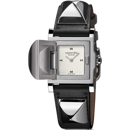 Hermes Medor Quartz White Dial Ladies Watch W028322WW00  display picture 1