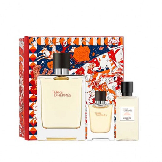 Hermes Men's Terre D'Hermes Gift Set Fragrances 3346130005728