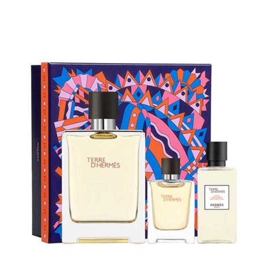 Hermes Men's Terre D'Hermes Gift Set Fragrances 3346130413097