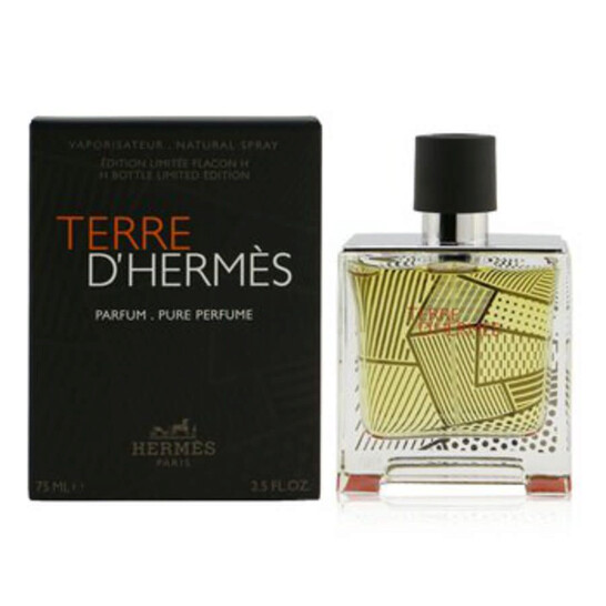 TERRE D’HERMÈS 75ml Pure Perfume HERMES TERRE D' HERMES PURE PARFUM NATURAL SPRAY 75 ML/2.5