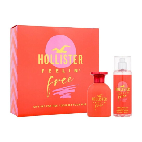 Hollister Ladies Feelin' Free Gift Set Fragrances 085715261878
