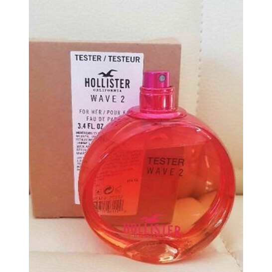 Hollister Ladies Wave 2 For Her EDP Spray 3.4 oz (Tester