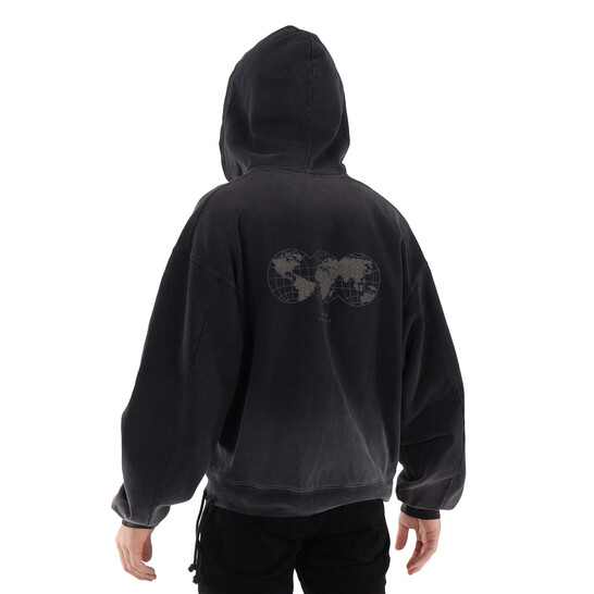 Holzweiler M. Omen Oceanic Zip Hoodie, Size X-Small 17106-1054