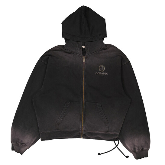 Holzweiler M. Omen Oceanic Zip Hoodie, Size X-Small 17106-1054