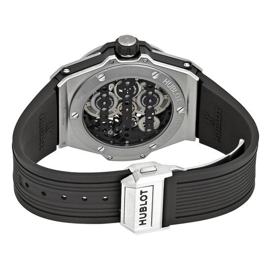 ぱんや Hublot Square Bang Unico All Black Diamonds 821.CX.0140.RX.1200