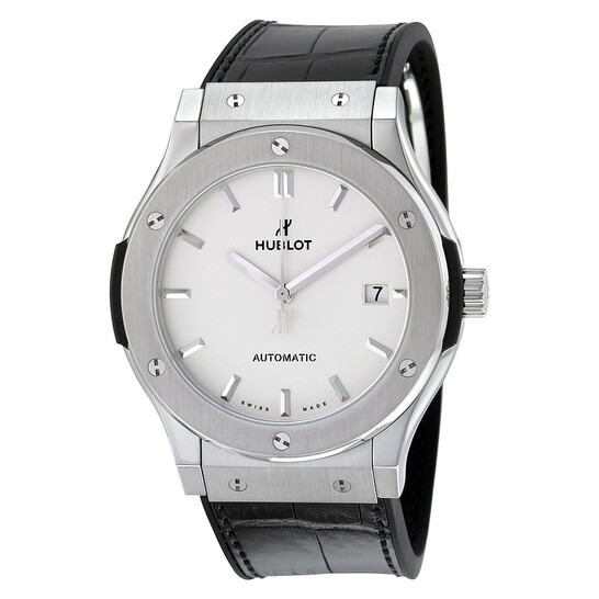 Hublot Classic Fusion Automatic Opaline Dial Titanium 45 MM Men's
