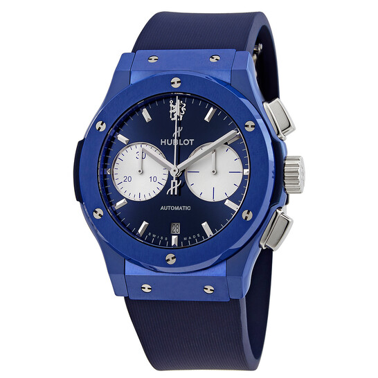 ブランチュール様ネイビー2 Hublot Classic Fusion Chronograph Chelsea Automatic Blue Dial