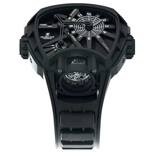Hublot Key of Time Black Dial Titanium Men's Watch