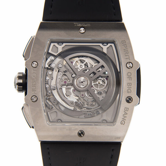 Hublot Spirit of Big Bang Chronograph Skeleton Dial Men's Watch