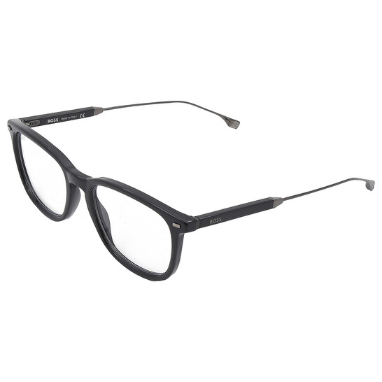 Hugo Boss Blue Light Block Rectangular Men's Eyeglasses BOSS