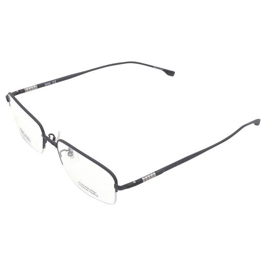 Hugo Boss Demo Rectangular Men's Eyeglasses BOSS 1298/F 0003 56