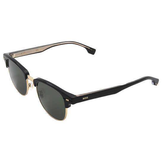 Hugo Boss Green Square Men's Sunglasses BOSS 1381/S 02M2/QT 49