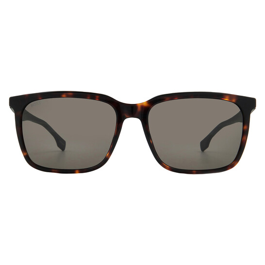 Hugo Boss Grey Antireflex Square Men's Sunglasses BOSS 1579/S 0PHW