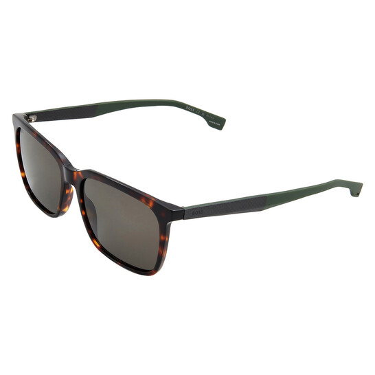 Hugo Boss Grey Antireflex Square Men's Sunglasses BOSS 1579/S 0PHW