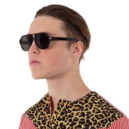 Hugo Boss Grey Pilot Men's Sunglasses BOSS 1507/S 0086/IR 59