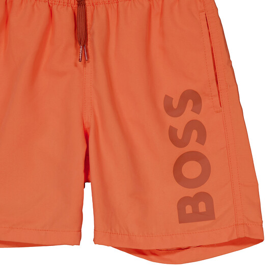 Hugo Boss Kids Vertical Logo Swim Shorts, Size 4Y - 546x546 Image #2