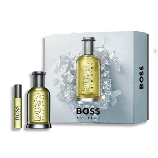 Hugo Boss Men's Boss Bottled Spray Gift Set Fragrances