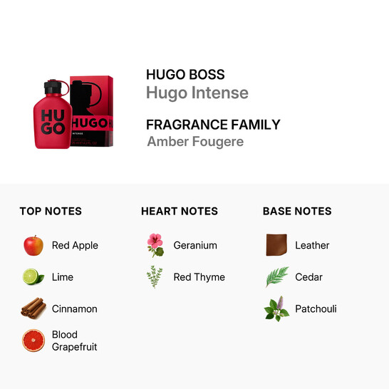 Hugo Boss Men's Hugo Intense EDP Spray 4.2 oz Fragrances