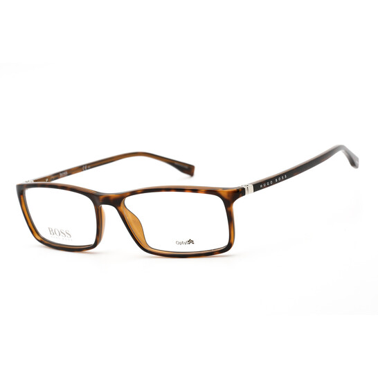 Hugo Boss Demo Rectangular Men's Eyeglasses BOSS 0680/N 0086 55