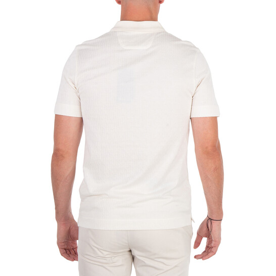 Hugo Boss Quilted Pattern Short Sleeve Polo Shirt, Size Small 50518804 ...