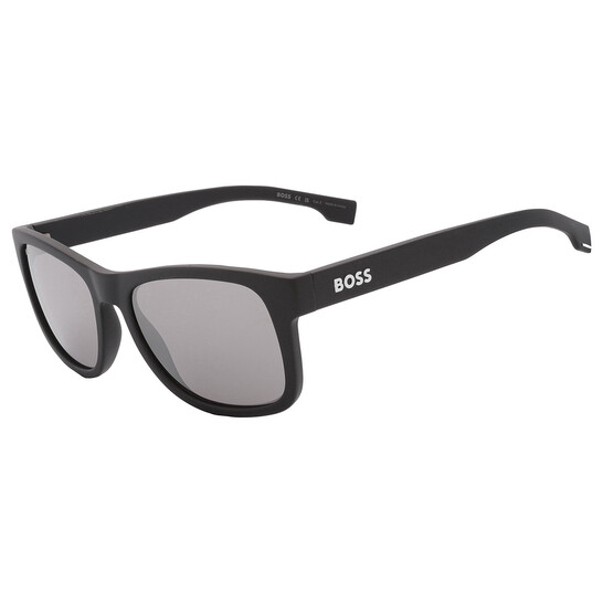 Hugo Boss Silver Square Men's Sunglasses BOSS 1568/S 0003/T4 55