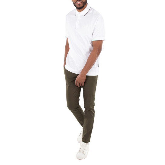 Waist Hugo Boss Size 58 Hugo Boss Stretch Cotton Slim-Fit Trousers