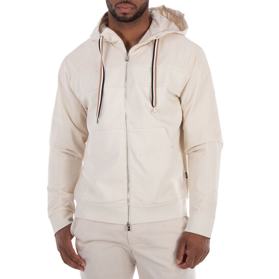 Hugo Boss Tonal Insert Zip-Up Hoodie, Size X-Small 50524342-131