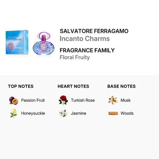 Incanto Charms / Salvatore Ferragamo EDT Spray 1.7 oz (w) - 546x546 Image #2