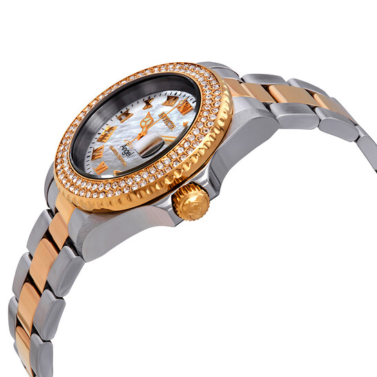 Invicta Angel Mother of Pearl Dial Ladies Two Tone Watch 24616 Invicta Angel Mother of Pearl Dial Ladies Two Tone Watch 24616 - 546x546 Image #2