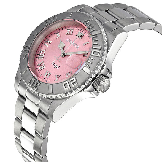 Invicta Angel Pink Dial Stainless Steel Ladies Watch 14360  display picture 1