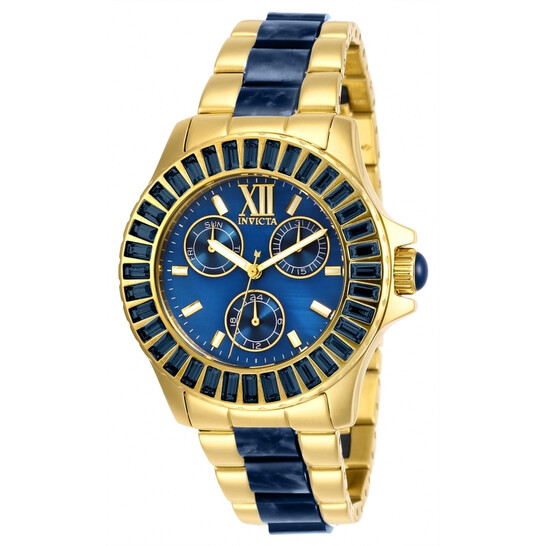 Jomashop Invicta Angel Watch Blue Angel Quartz Crystal Blue  display picture 2