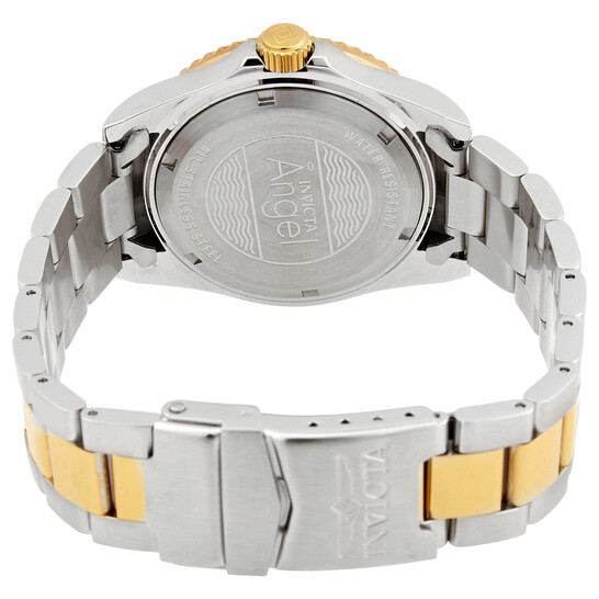 Invicta Angel Quartz Crystal White Mother of Pearl Dial Ladies Watch 28675 - 546x546 Image #3