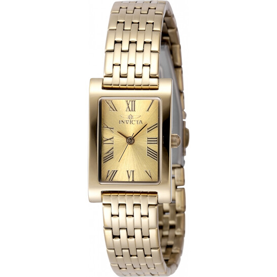 Invicta Angel Quartz Gold Dial Ladies Watch 48143  display picture 2