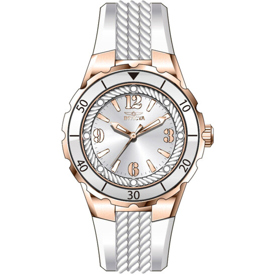 Invicta Angel Quartz Silver Dial Unisex Watch 40311 - 546x546 Image #2
