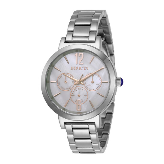 Invicta Angel White Mother of Pearl Dial Quartz Ladies Watch Invicta Women main image 4