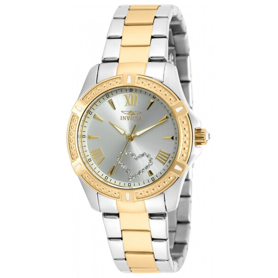 Invicta Angel Silver Dial Two-tone Ladies Watch 20323 - 546x546