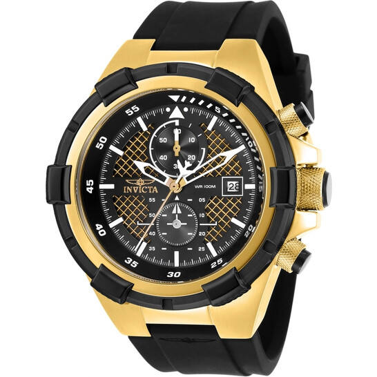 Invicta Aviator Chronograph Date Quartz Black Dial Men's Watch 28100